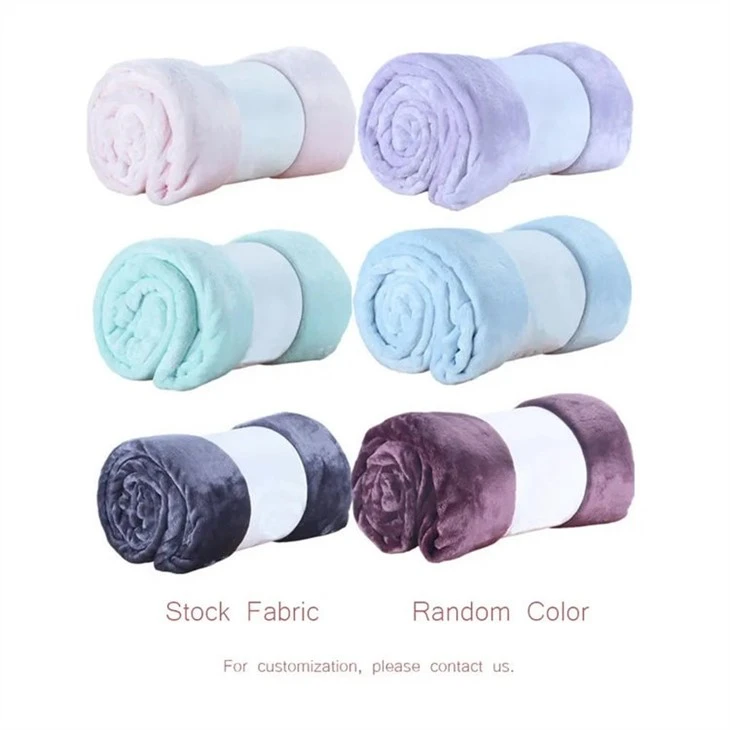 China 100% Polyester Coral Fleece Blanket