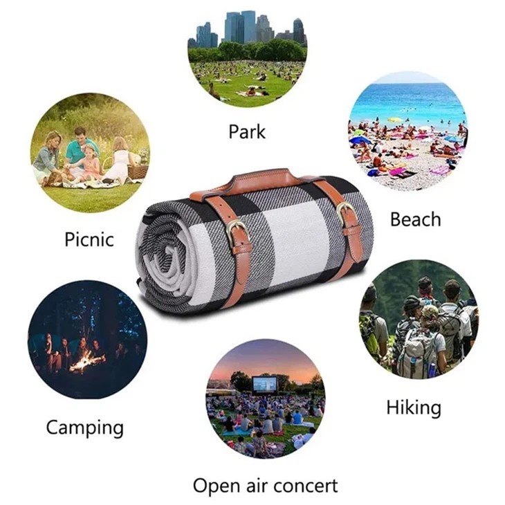 picnic basket with blanket