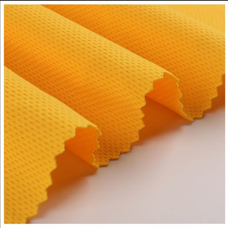 Bird Eye Knitted Fabric For Sportswear Cloth in stock