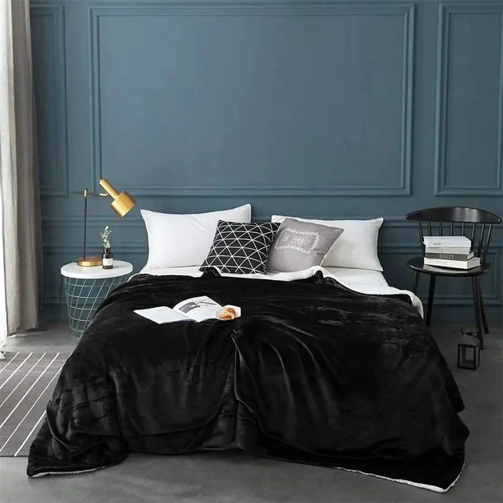 double side sherpa blanket