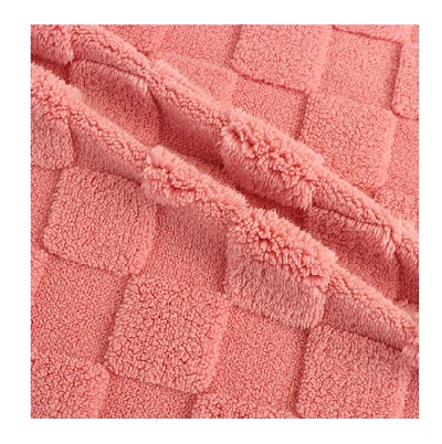 Tarkista Jacquard Lamb Sherpa -kangas