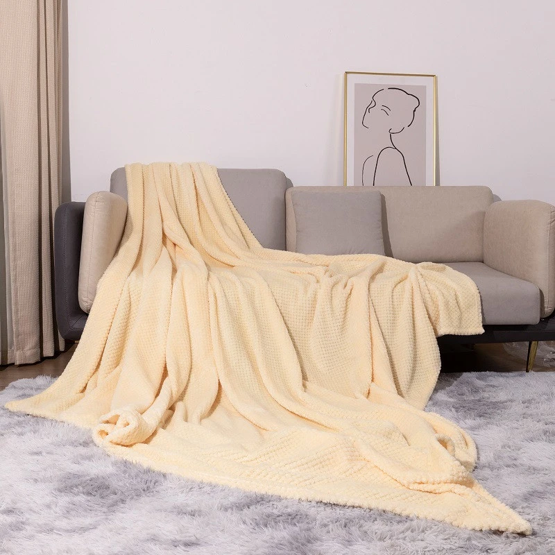 Klassinen Coral Fleece -peitto