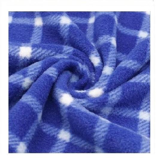 Kaksipuoleinen painettu harja Polar Fleece -kangas