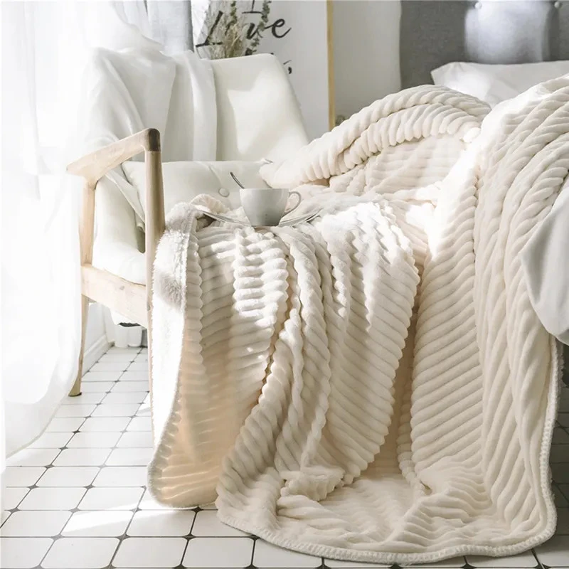 Flanellifleece kaksipuolinen kangaspeitto