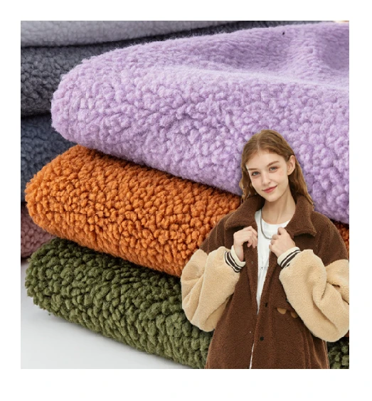 Sumea, erittäin lämmin jacquard-sherpa-kangas