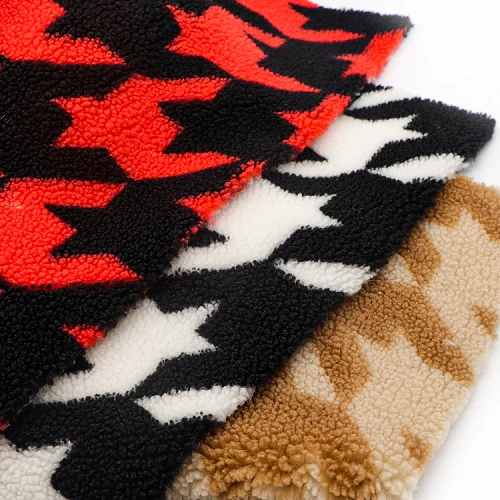 Jacquard Sherpa Fleece Kangas