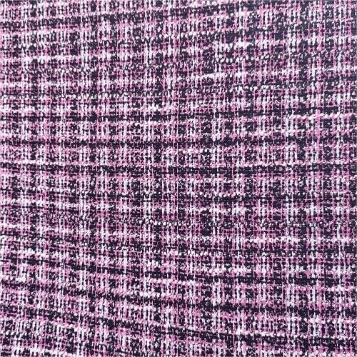 Plaid Knitting Jacquard Fabric
