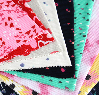 stretch rib fabric