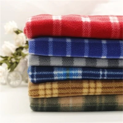 Kaksipuoleinen painettu harja Polar Fleece -kangas