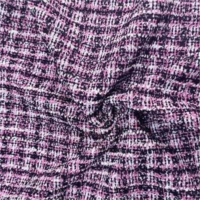 Ruudullinen neule Jacquard-kangas