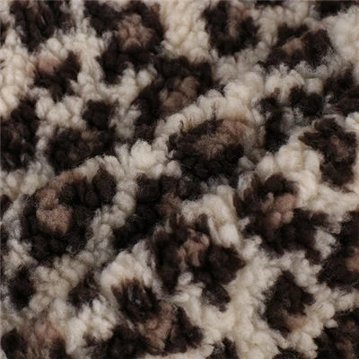 Ruudullinen print sherpa kangas