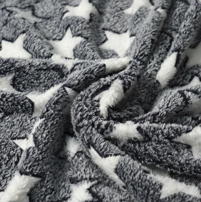 Star Print flanellikangas