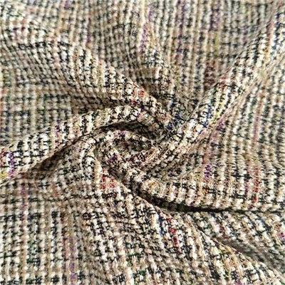 Stretch Lanka -värjätty jacquard-kangas