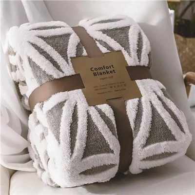Heitä Flanel Sherpa Fleece -peitto
