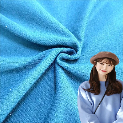 Kiinteä neulottu harjattu Terry Fleece