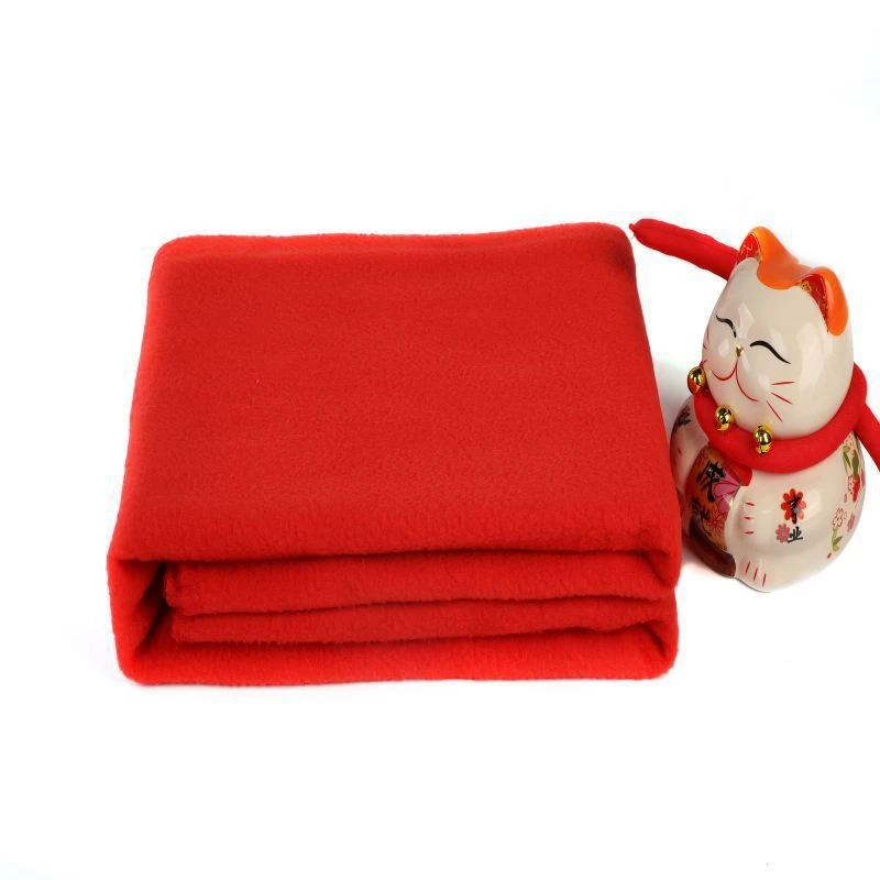 Kiinteäkuvioinen puuvillakangas Polar Fleece Blanekt