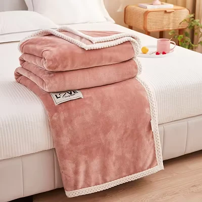Winter Bed Coral Blanket